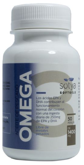 Fish Oil Omega 3 1400 mg 50 Pearls