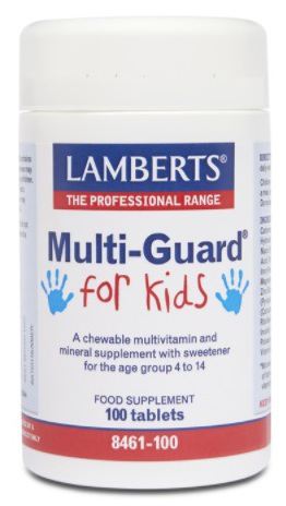 Children's MultiGuard Vitamins and Minerals Chewable 100 comp